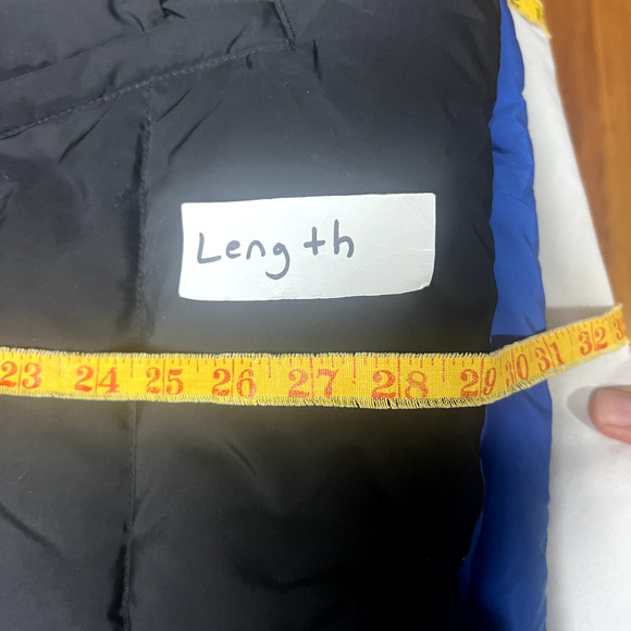 Vintage Y2K Old Navy Size XL Outerwear Down Filled Reversible Puffer Jacket Coat - Picture 8 of 9